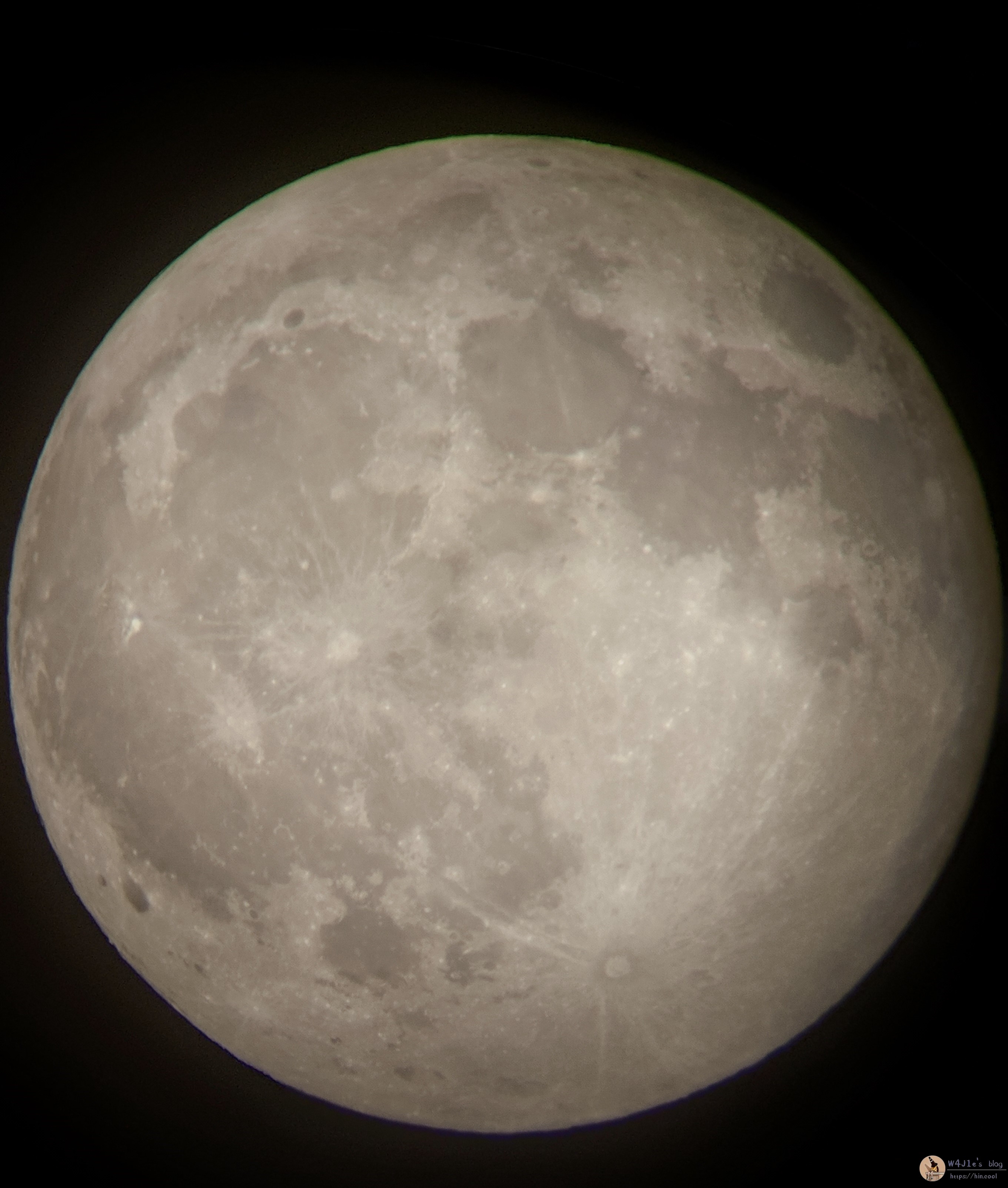 9月7日夜拍摄，20mm目镜，手机倍变焦