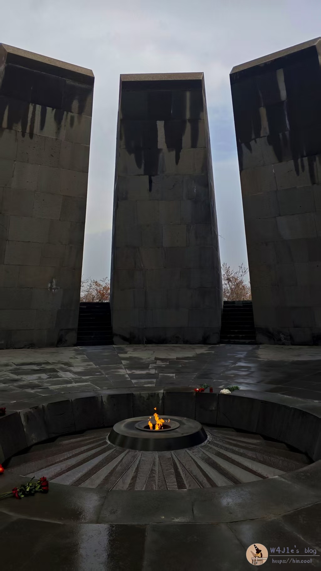 亚美尼亚种族灭绝博物馆一角