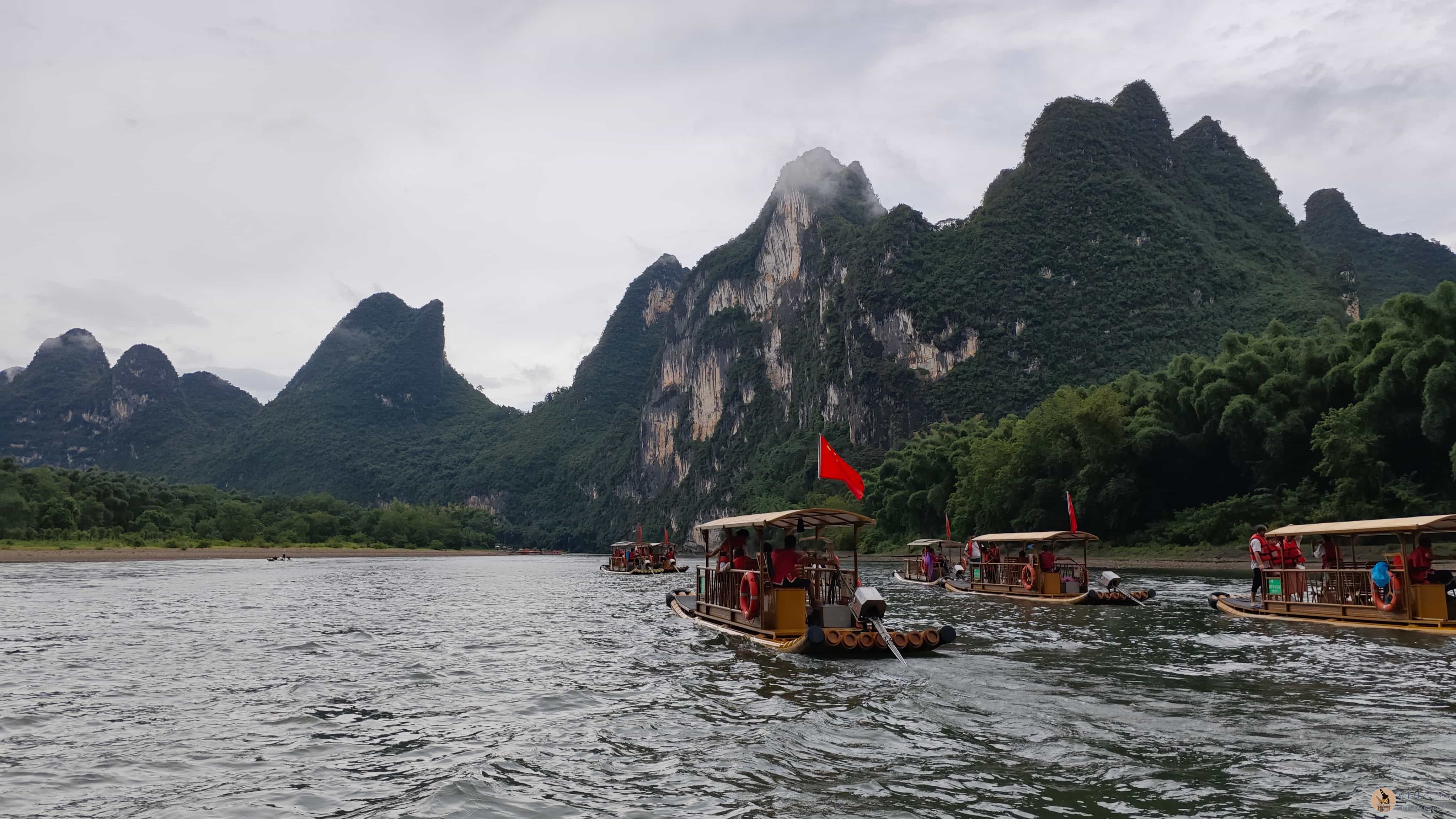 阳朔兴坪九马画山