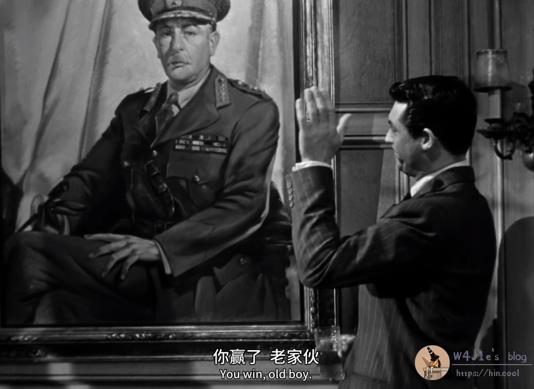 对将军画像自言自语